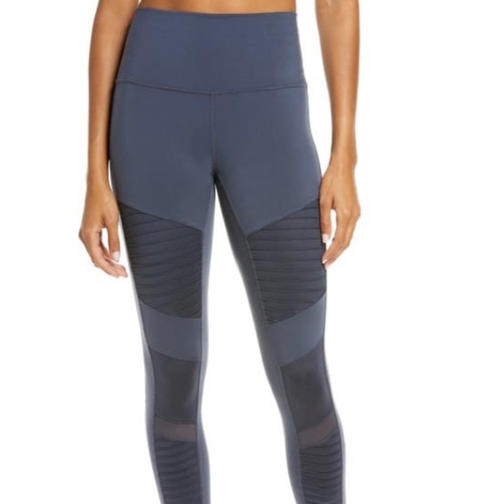 Alo High Waisted Moto Leggings
